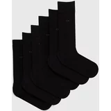 Calvin Klein Nogavice 6-pack moške, črna barva, 701220505