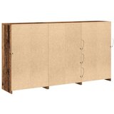  Stranski kabinet z LED lučmi Stari les 202x37x100 cm Izdelan iz lesa, Stranski kabinet z LED lučmi Stari les 60.5x37x100 cm, Stranski kabinet z LED lučmi Stari les 41x37x100 cm | Shoptok.si