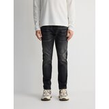 Reserved - Slim fit traperice s poderotinama - crno | shoptok.hr