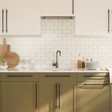  Ručke za ormarić 5 kom crne 320 mm od nehrđajućeg čelika | shoptok.hr