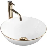 Umivaonik Stella White gold edge