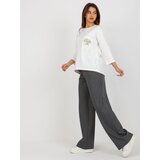 ex moda Blouse-EM-BZ-N612.64P-ecru | Shoptok.si