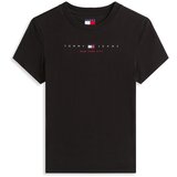 Tommy Jeans Majice s kratkimi rokavi TJW SLIM TJ US LINEA DW0DW21422 Črna | Shoptok.si