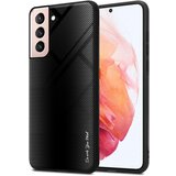 Cadorabo Ohišje, združljiv s Samsung - Stripe Optics v Opal Black - Zaščitni pokrov iz silikona TPU in hrbta iz kaljenega stekla, (20576877) | Shoptok.si