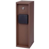 Bold Pado vanjska utičnica vrtna utičnica stup 3-kraki utikač u dizajnu hrđe (senzor svjetla, IP44 vanjski energetski stup, 3680 watta, 30 x 12 x 9 cm, jednostavan za postavljanje) 10619 vrtna... | Eponuda.ba