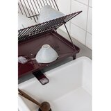 Mette Ditmer Denmark Bordo rdeč dvonadstropni odcejalnik posode 42x29 cm Dry-It – | Shoptok.si