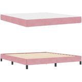 Krevet s opruga kutije Ružičasta 180 x 200 cm tkanina | Eponuda.com
