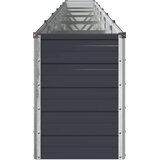  Povišeni vrtni krevet Antracit 480 x 40 x 55 cm | shoptok.hr