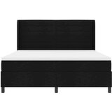 Box Postelja s pomičnim dnom in vzmetnico Črna 180x200 cm Tkanina, (22050034) | Shoptok.si