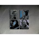 Ručno oslikana POP ART slika ROLLING STONES 80k80 cm