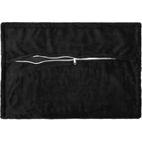 Presvlaka za jastuk 2 pcs HOUTEN Crna 50 x 80 cm Flanel | shoptok.hr