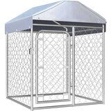  Vanjski kavez za pse s krovom 100 x 100 x 125 cm | shoptok.hr