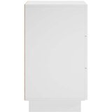  Noćni ormar 2 pcs Bijela 33,5 x 34,5 x 60 cm Konstruirano drvo | shoptok.hr
