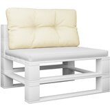  Jastuk za palete krem 80 x 40 x 12 cm od tkanine | shoptok.hr