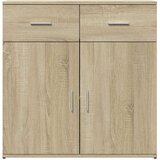 vidaXL Komoda sonoma hrast 79x38x80 cm od konstruiranog drva | shoptok.hr