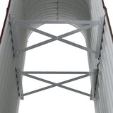  Povišena vrtna gredica od pocinčanog čelika 114 x 40 x 68 cm smeđi | Eponuda.com