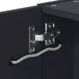  Kupaonski ormarić s ogledalom i LED svjetlom sivi 60x13x52 cm | shoptok.hr
