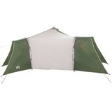 Tipi šator s krovom s pohranom Zelena 492 x 492 x 275 cm taft | shoptok.hr