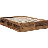  Konstrukcija postelje Star les 135 x 190 cm Masivno borovo les, (5000102979) | Shoptok.si