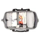 Lionelo torba za mamice Ida, Grey Concrete | Shoptok.si