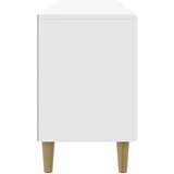 TV ormar 99 x 34,5 x 50 cm Bijela visokog sjaja | shoptok.hr