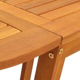  Stol za vrt Smeđa 110 x 60 x 72 cm Čvrsto drvo akacije | shoptok.hr
