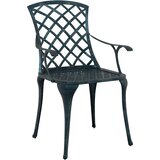  Vrtna stolica 4 pcs Zelena 61 x 60,5 x 93cm Aluminij | shoptok.hr