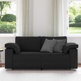  Dvosjed Crna 180 cm tkanina | shoptok.hr
