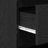  Kreveta s ladicama 2 pcs Crna 70 x 41 x 75 cm Konstruirano drvo | shoptok.hr