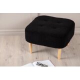 Venture Home puf Salina 56 × 56 × 41 cm, crna | shoptok.hr