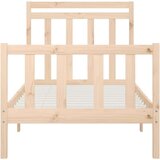  Posteljni okvir iz trdne borovine 100x200 cm, (20883729) | Shoptok.si