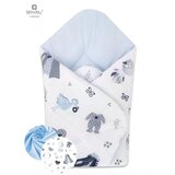 MimiNu jastuk dekica za novorođenče - BabyShower Blue | shoptok.hr