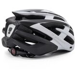 Wozinsky HT-28VCB MTB kaciga s stražnjim USB svjetlom M crno-bijela | shoptok.hr