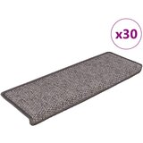 vidaXL Samoljepljivi otirači za stepenice 30 kom 65x21x4 cm sivi/bež | shoptok.hr