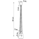Nice Lamps Siva viseča svetilka ø 25 cm Rene – | Shoptok.si