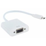 E-green Adapter USB 3.1 tip C (M) - VGA (F) beli Cene