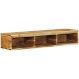 vidaXL Zidni TV ormarić 100x30x19 cm puno drvo bagrem | shoptok.hr
