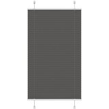 vidaXL Plisirana roleta crna 70x150 cm širina tkanine 69,4 cm | shoptok.hr