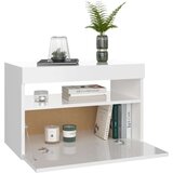 TV ormarić s LED svjetlima visoki sjaj bijeli 60 x 35 x 40 cm | shoptok.hr