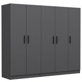 Hanah home Ormar Kale-4975, 225x190x52 cm, Antracit | Eponuda.ba