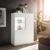 CARRYHOME vitrina, bela | Shoptok.si