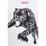 Hugo Bombažna kratka majica bela barva | Shoptok.si