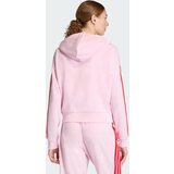 Adidas Ženski duks sa rajsferšlusom sa rajsferšlusom W 3S Ft Fz Hd KD4789, Roze-crveni | Eponuda.com