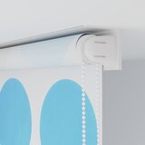  Roleta za tuš 100 x 240 cm s uzorkom krugova | shoptok.hr