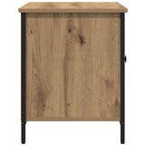 TV omarica Artisan Oak 80x40x50 cm iz inženirskega lesa in jekla, (22012212) | Shoptok.si