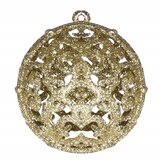  Set Božićnih kuglica crne i zlatne boje, 100 komada, 3 / 4 / 6 cm | shoptok.hr