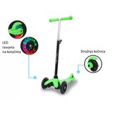 JAMARA romobil za djecu, 3 kotača, svjetla na kotačima, zeleni | shoptok.hr