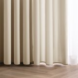 Restilo Krem zavjesa za djelomično zamračenje 140x250 cm Carli Tie – | shoptok.hr