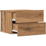 vidaXL Zidni noćni ormarići 2 kom Artisan hrast 40x32x30 cm Cijene