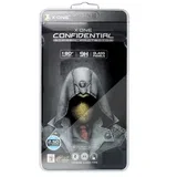 Full Cover Extra Strong Privacy kaljeno staklo - za iPhone 16 / iPhone 15 (puno ljepilo) crno